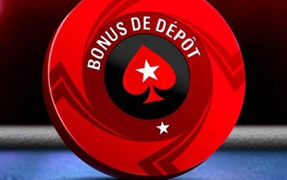 Bonus de dépôt PokerStars