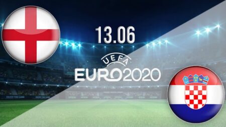 Pronostic Angleterre – Croatie – Euro 2020 13/06/21